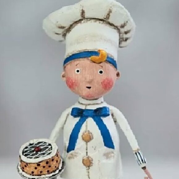 Lori Mitchell "Billy Baker" Cooking Collectible Figure NEW - Picture 2 of 4